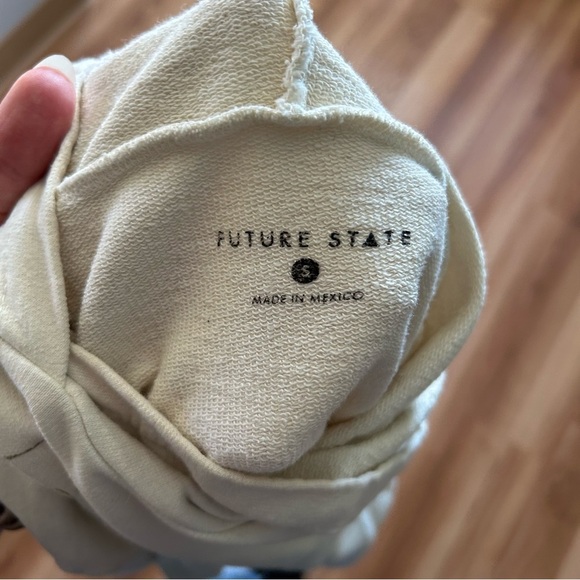 Urban Outfitters Future State Persimmon Shrunken Hoodie - Picture 5 of 7